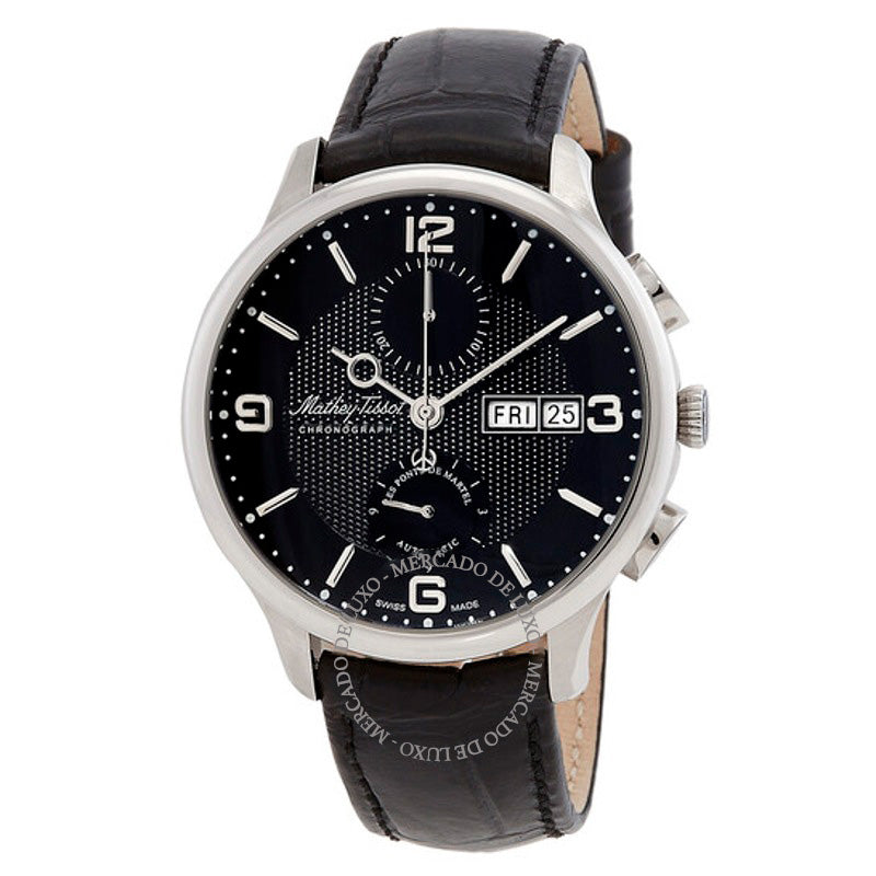 Relógio Edmond Chrono Cronógrafo Automático Mostrador Preto 42 mm - Mercado de Luxo - O Maior E-Commerce de Bens, Produtos e Serviços de Luxo do Brasil.