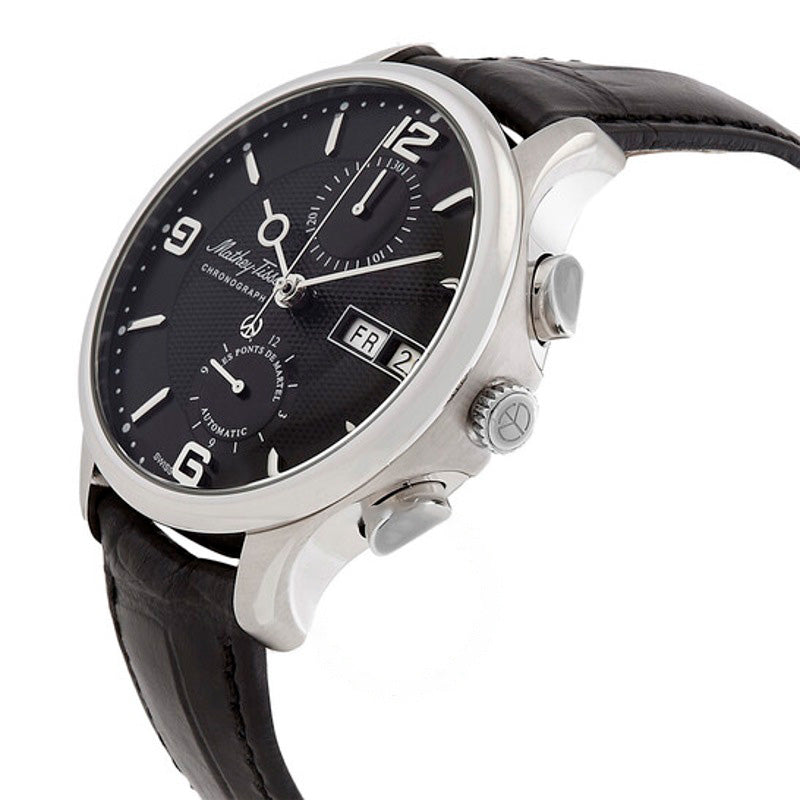 Relógio Edmond Chrono Cronógrafo Automático Mostrador Preto 42 mm - Mercado de Luxo - O Maior E-Commerce de Bens, Produtos e Serviços de Luxo do Brasil.