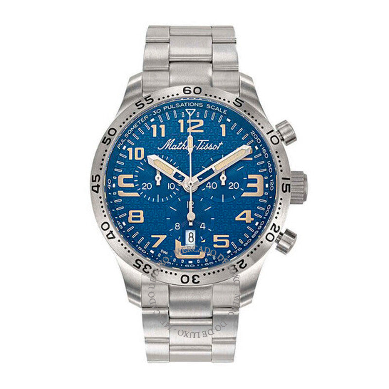 Relógio Cronógrafo de titânio tipo 21 mostrador azul de quartzo 42 mm - Mercado de Luxo - O Maior E-Commerce de Bens, Produtos e Serviços de Luxo do Brasil.