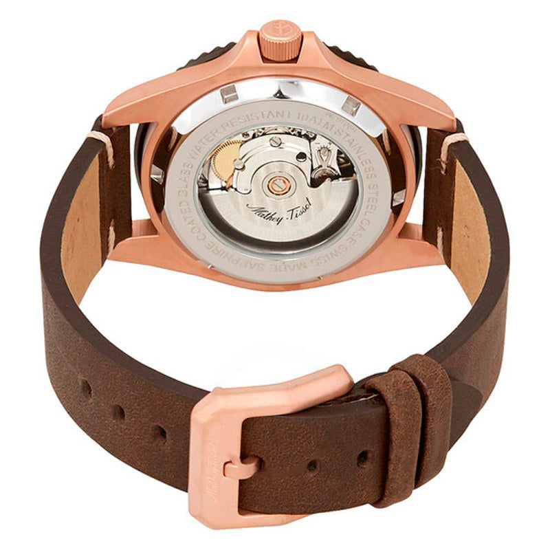 Relógio Mathey Vintage Bronze Automático Mostrador Marrom 40 mm - Mercado de Luxo - O Maior E-Commerce de Bens, Produtos e Serviços de Luxo do Brasil.