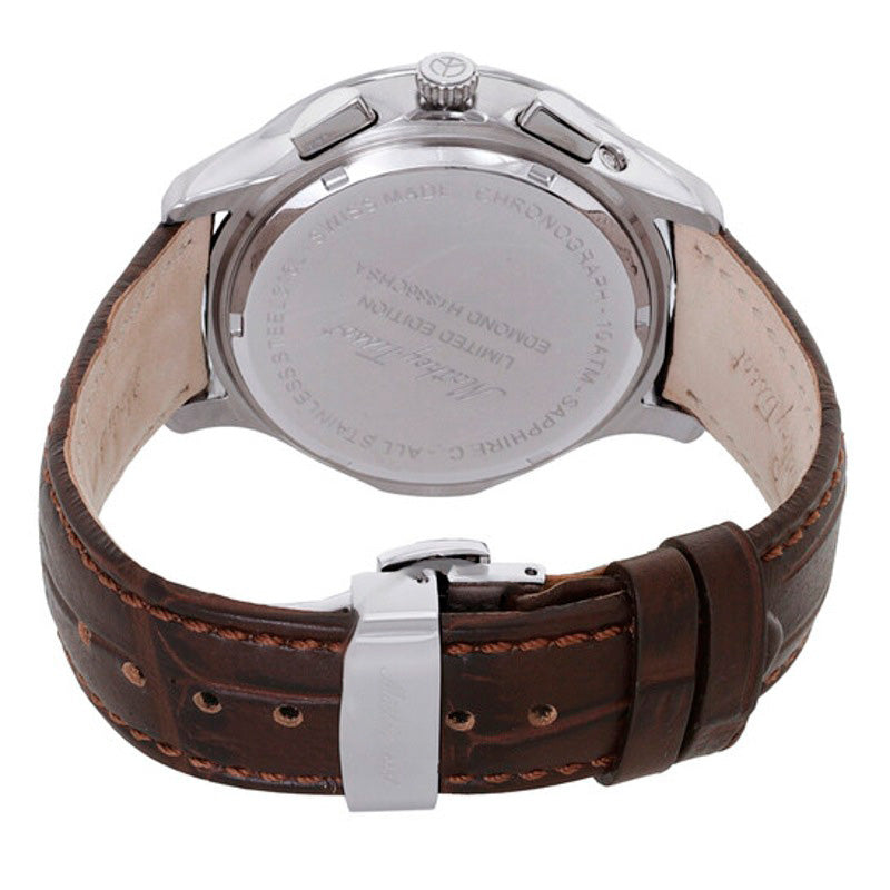 Relógio Cronógrafo Edmond 5040F Mostrador prateado 42 mm - Mercado de Luxo - O Maior E-Commerce de Bens, Produtos e Serviços de Luxo do Brasil.