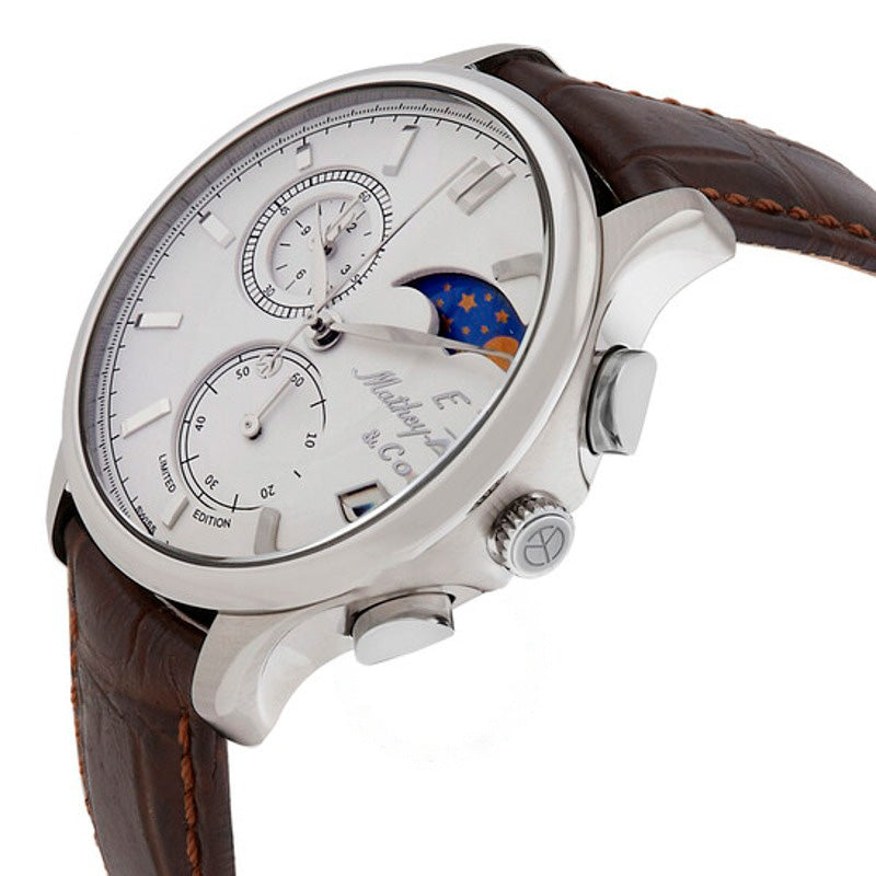Relógio Cronógrafo Edmond G10 Quartzo Mostrador Branco 42 mm - Mercado de Luxo - O Maior E-Commerce de Bens, Produtos e Serviços de Luxo do Brasil.