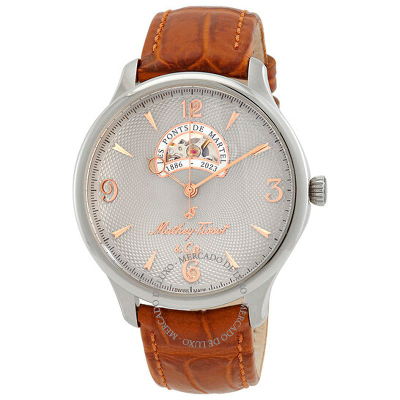 Relógio Edmond Auto Havana Automático Mostrador Prateado 42 mm - Mercado de Luxo - O Maior E-Commerce de Bens, Produtos e Serviços de Luxo do Brasil.