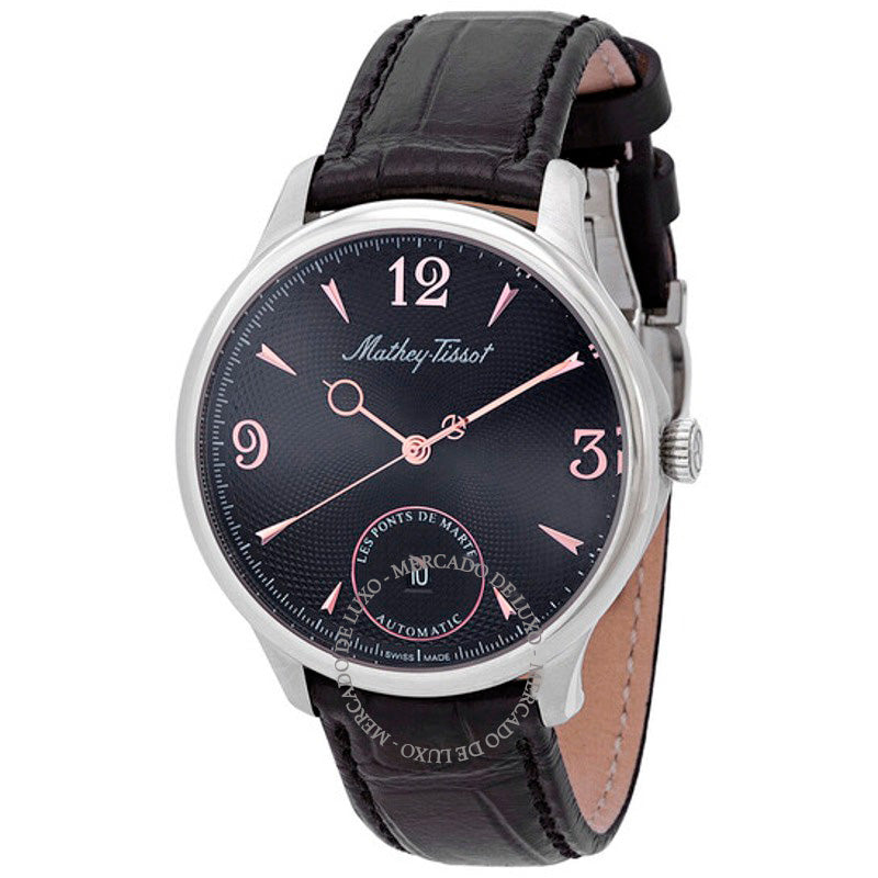 Relógio Edmond Auto Havana Automático Mostrador Preto 42 mm - Mercado de Luxo - O Maior E-Commerce de Bens, Produtos e Serviços de Luxo do Brasil.