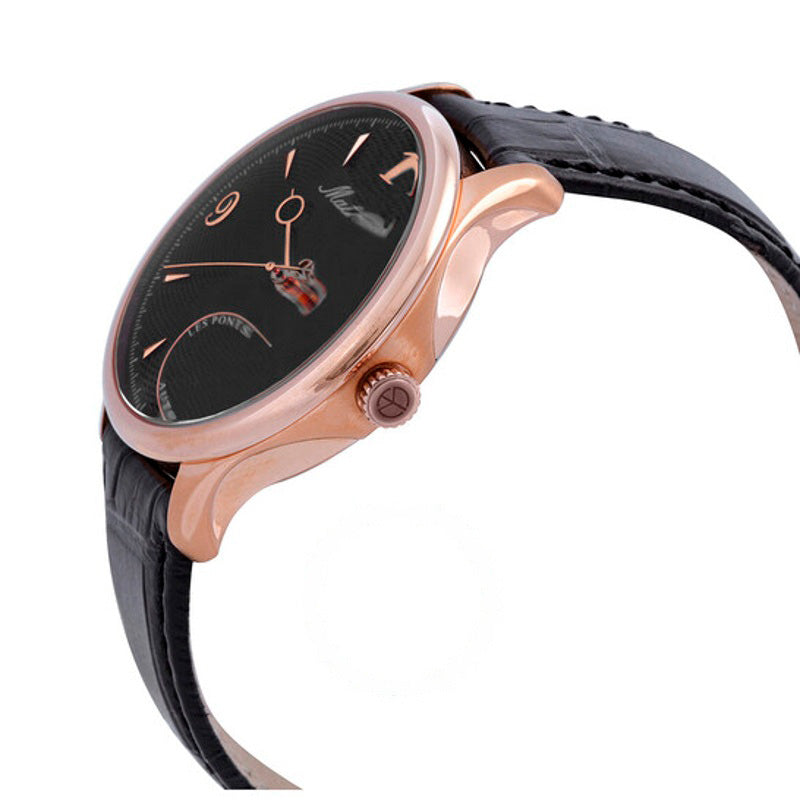 Relógio Edmond Auto Havana Automático Mostrador Preto 42 mm - Mercado de Luxo - O Maior E-Commerce de Bens, Produtos e Serviços de Luxo do Brasil.
