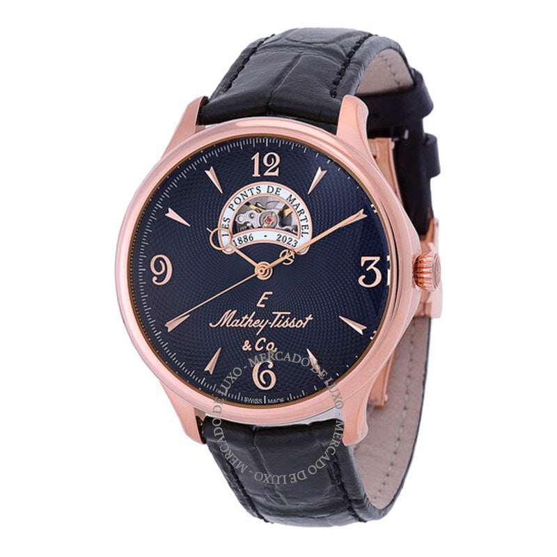 Relógio Edmond Auto Havana Automático Mostrador Preto 42 mm - Mercado de Luxo - O Maior E-Commerce de Bens, Produtos e Serviços de Luxo do Brasil.