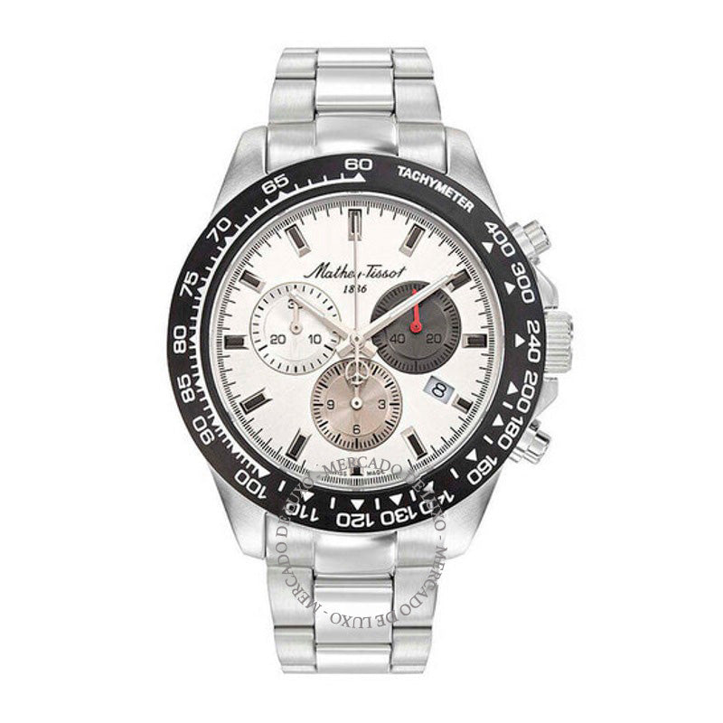 Relógio Chrono II Cronógrafo Quartzo Mostrador Branco 42 mm - Mercado de Luxo - O Maior E-Commerce de Bens, Produtos e Serviços de Luxo do Brasil.