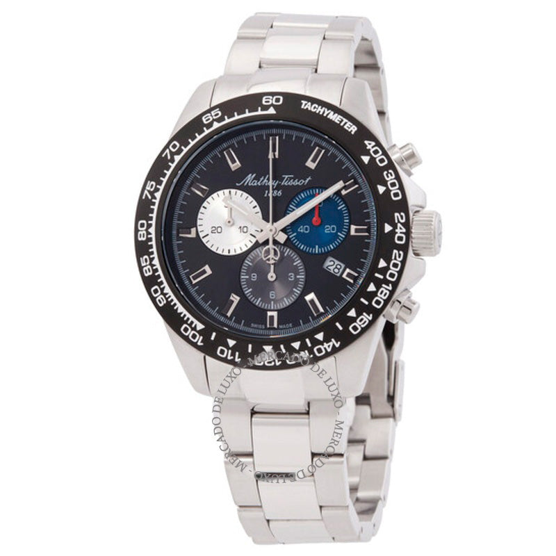 Relógio Chrono II Cronógrafo Quartzo Mostrador Preto 42 mm - Mercado de Luxo - O Maior E-Commerce de Bens, Produtos e Serviços de Luxo do Brasil.
