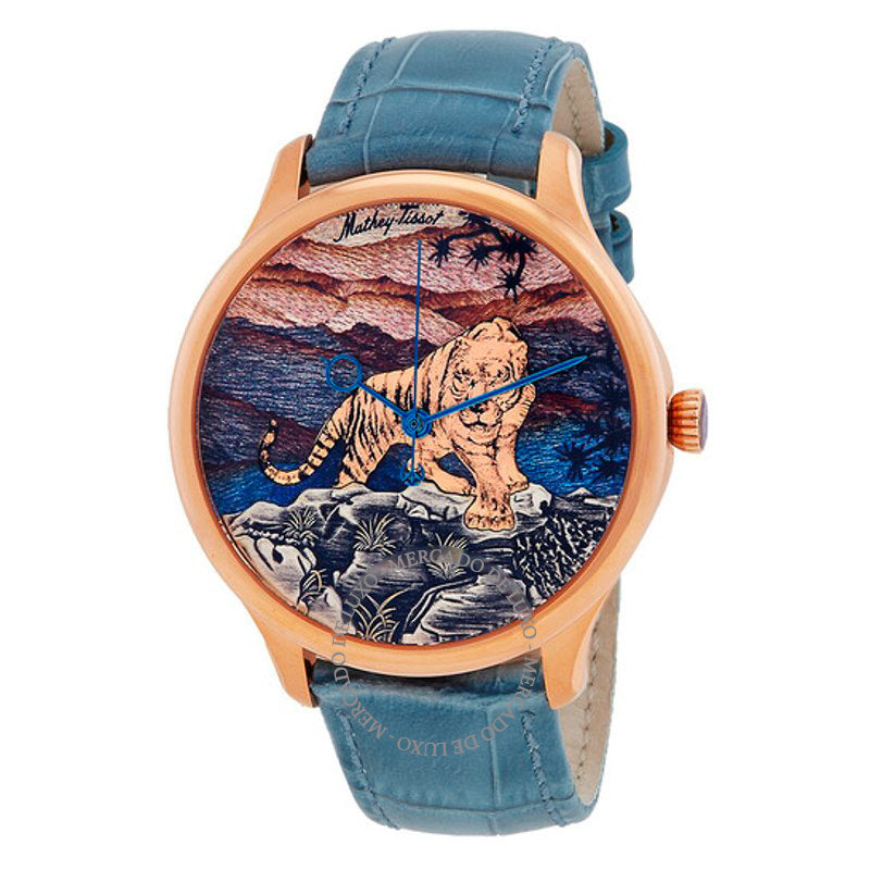 Relógio Mostrador multicolorido Tiger Limited Edition 42 mm - Mercado de Luxo - O Maior E-Commerce de Bens, Produtos e Serviços de Luxo do Brasil.