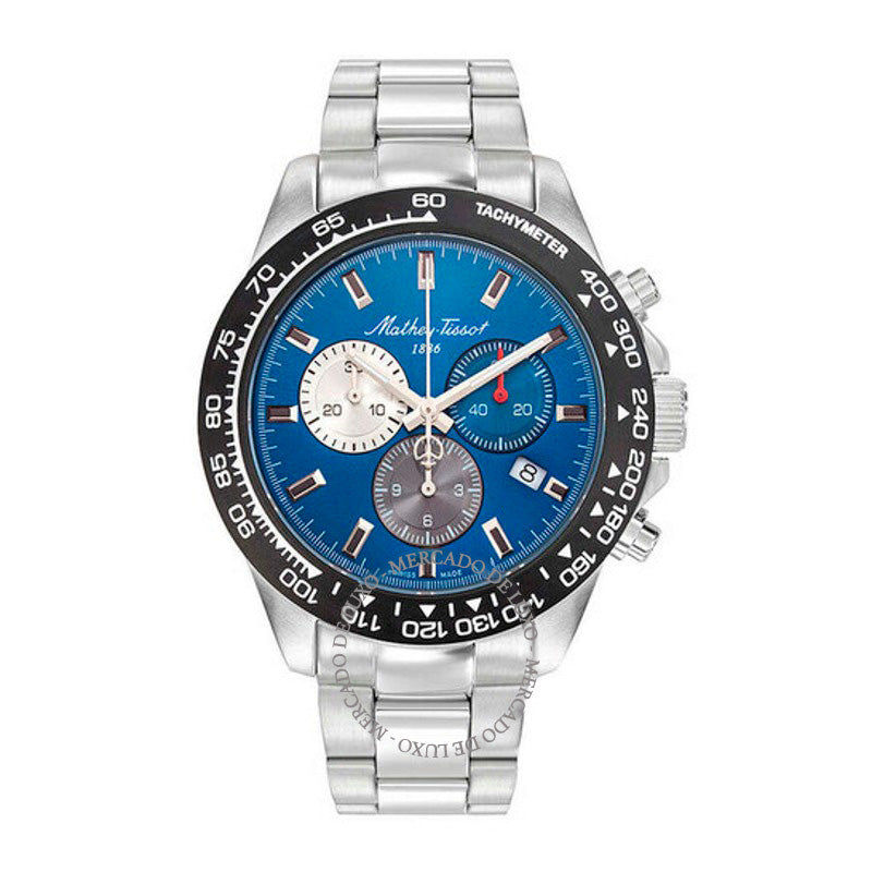 Relógio Chrono II Cronógrafo Quartzo Mostrador Azul  - Mercado de Luxo - O Maior E-Commerce de Bens, Produtos e Serviços de Luxo do Brasil.