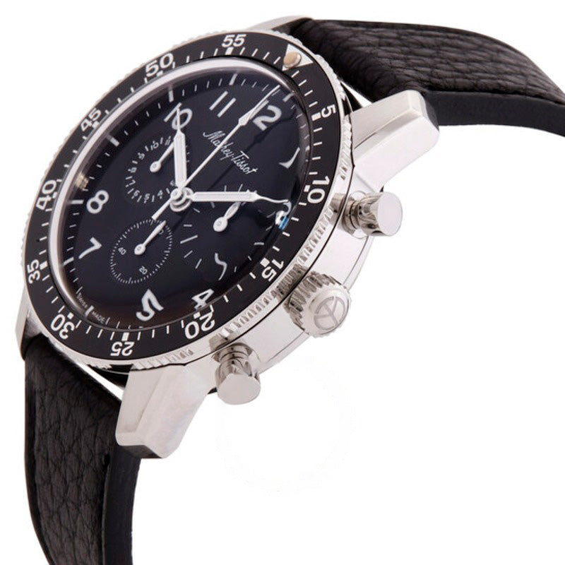 Relógio Cronógrafo Automático de 1968 Mostrador Preto 41 mm - Mercado de Luxo - O Maior E-Commerce de Bens, Produtos e Serviços de Luxo do Brasil.