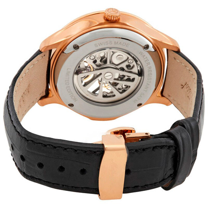Relógio Edmond Automatic Skeleton Mostrador Preto 42 mm - Mercado de Luxo - O Maior E-Commerce de Bens, Produtos e Serviços de Luxo do Brasil.