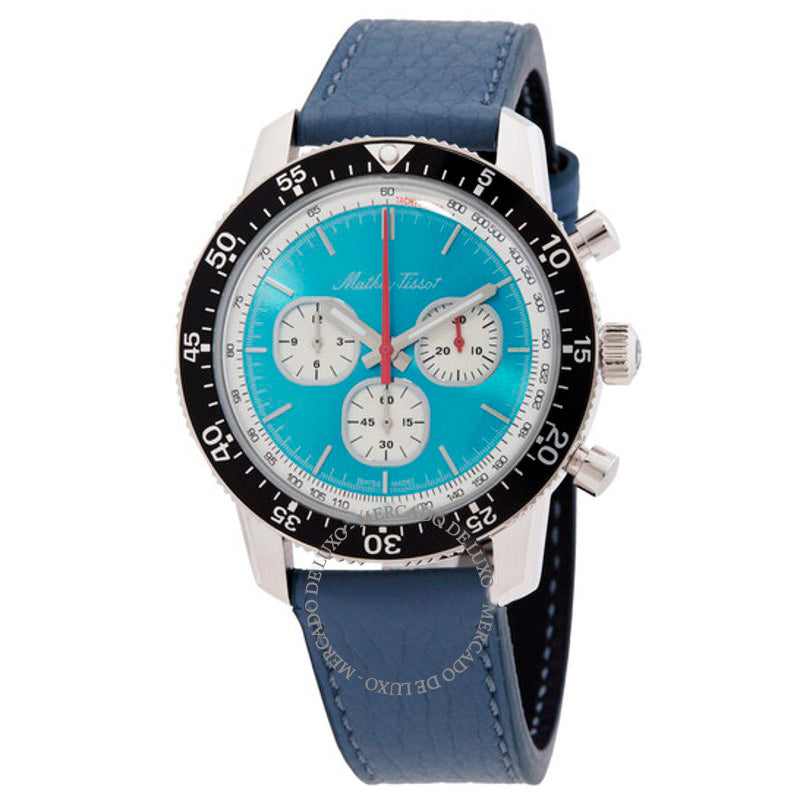 Relógio Cronógrafo Automático de 1968 Mostrador Azul 41 mm - Mercado de Luxo - O Maior E-Commerce de Bens, Produtos e Serviços de Luxo do Brasil.