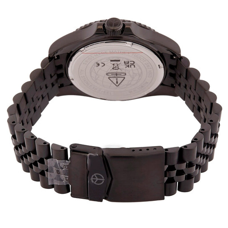 Relógio Mathy Vintage GMT Quartzo Mostrador Preto 42 mm - Mercado de Luxo - O Maior E-Commerce de Bens, Produtos e Serviços de Luxo do Brasil.