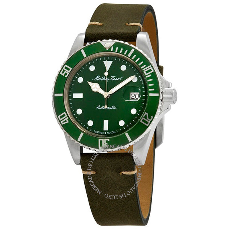 Relógio Mathey Vintage Automático Mostrador Verde 42 mm - Mercado de Luxo - O Maior E-Commerce de Bens, Produtos e Serviços de Luxo do Brasil.