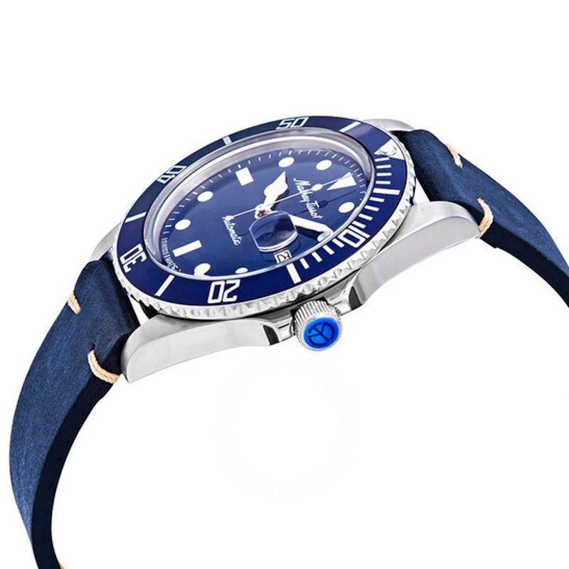 Relógio Mathey Vintage Automático Mostrador Azul 42 mm - Mercado de Luxo - O Maior E-Commerce de Bens, Produtos e Serviços de Luxo do Brasil.