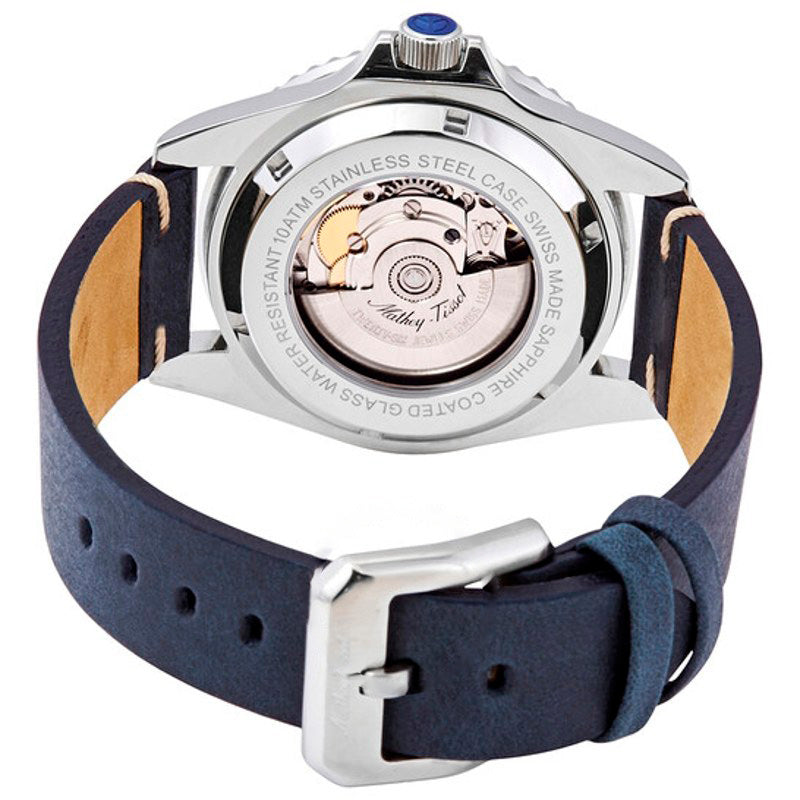 Relógio Mathey Vintage Automático Mostrador Azul 42 mm - Mercado de Luxo - O Maior E-Commerce de Bens, Produtos e Serviços de Luxo do Brasil.