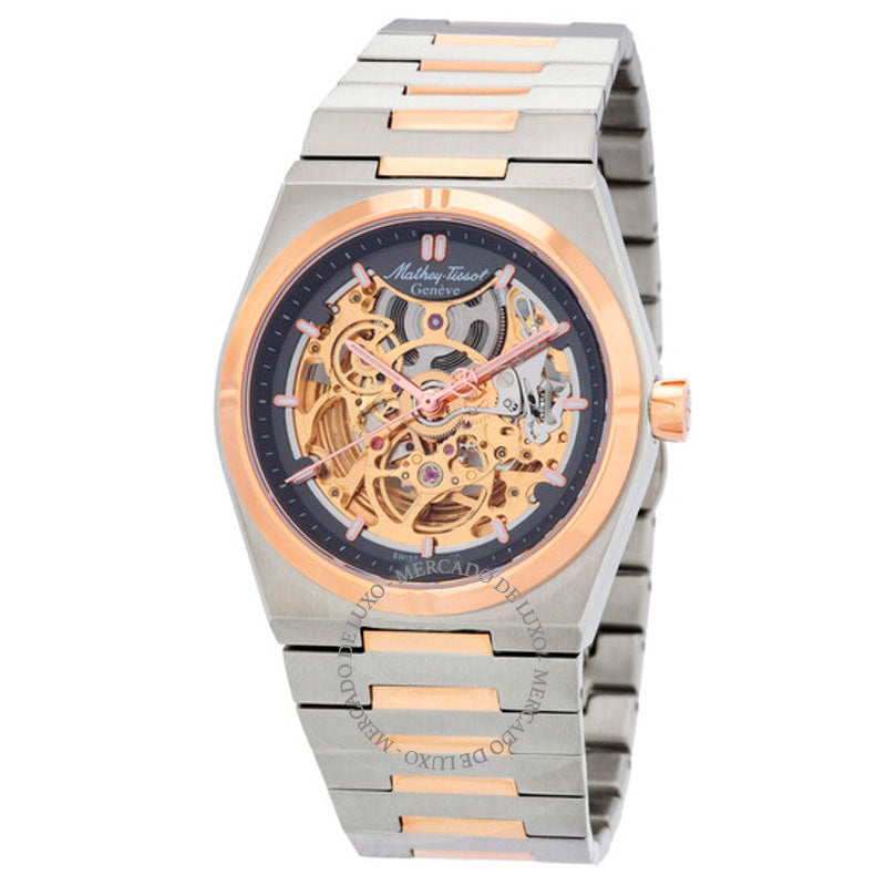 Relógio Zeus Skeleton Automático Mostrador Cinza 41 mm - Mercado de Luxo - O Maior E-Commerce de Bens, Produtos e Serviços de Luxo do Brasil.