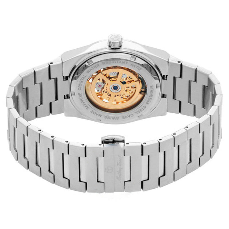 Relógio Zeus Skeleton Automático Mostrador Azul  - Mercado de Luxo - O Maior E-Commerce de Bens, Produtos e Serviços de Luxo do Brasil.