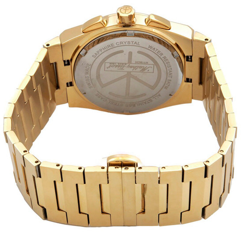 Relógio Cronógrafo Zeus Quartzo Mostrador Dourado 41 mm - Mercado de Luxo - O Maior E-Commerce de Bens, Produtos e Serviços de Luxo do Brasil.