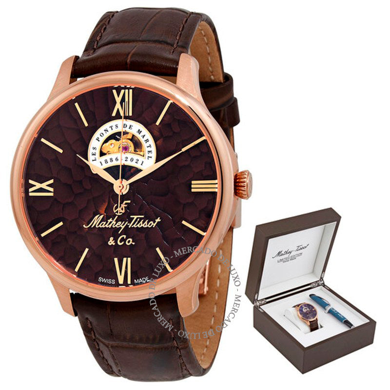 Relógio Edmond LE Open Heart Automático 42 mm - Mercado de Luxo - O Maior E-Commerce de Bens, Produtos e Serviços de Luxo do Brasil.