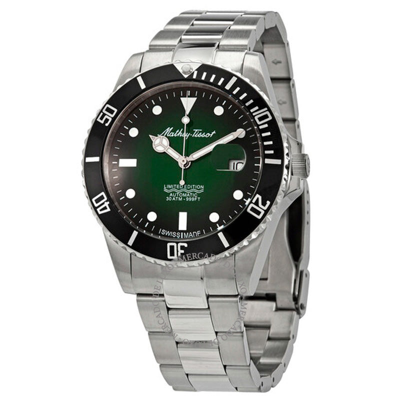 Relógio Mathy Vintage Jumbo Mostrador Verde 44 mm - Mercado de Luxo - O Maior E-Commerce de Bens, Produtos e Serviços de Luxo do Brasil.
