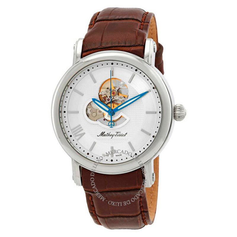 Relógio Esqueleto Automático Mostrador Branco 42 mm - Mercado de Luxo - O Maior E-Commerce de Bens, Produtos e Serviços de Luxo do Brasil.