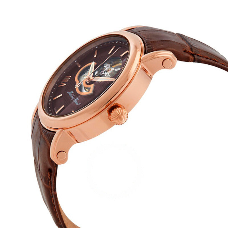 Relógio Esqueleto Automático Mostrador Marrom 42 mm - Mercado de Luxo - O Maior E-Commerce de Bens, Produtos e Serviços de Luxo do Brasil.