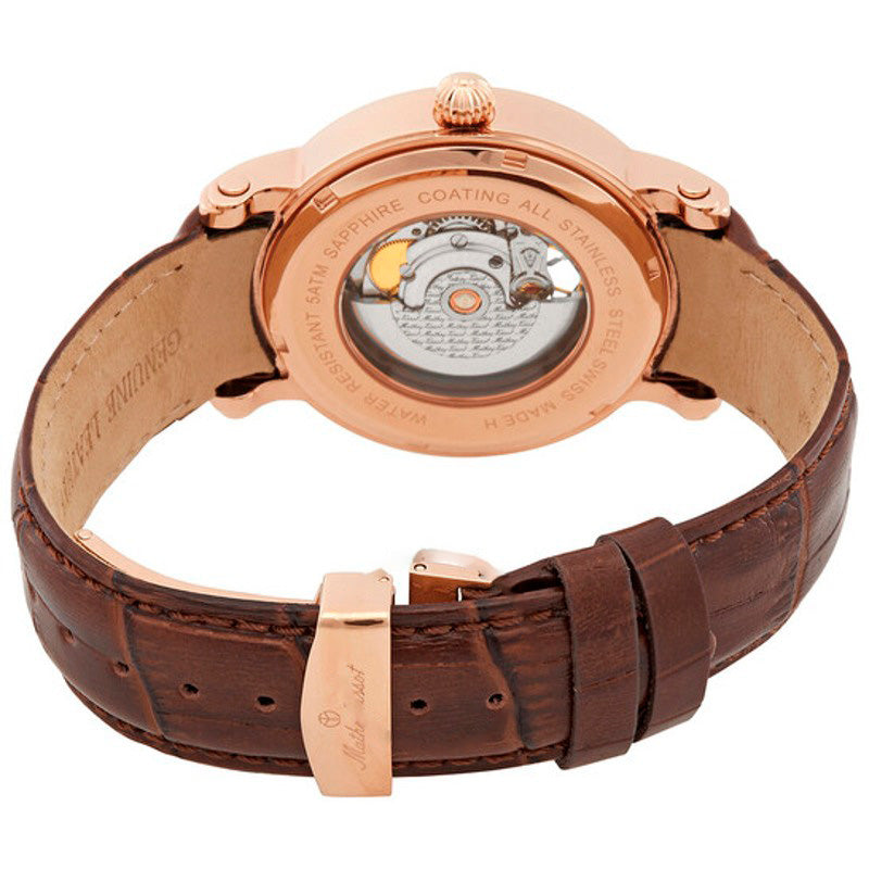 Relógio Esqueleto Automático Mostrador Marrom 42 mm - Mercado de Luxo - O Maior E-Commerce de Bens, Produtos e Serviços de Luxo do Brasil.