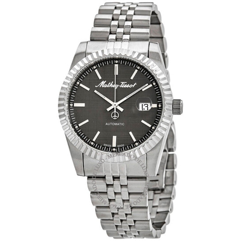 Relógio Mathy III Automático Mostrador Cinza 42 mm - Mercado de Luxo - O Maior E-Commerce de Bens, Produtos e Serviços de Luxo do Brasil.