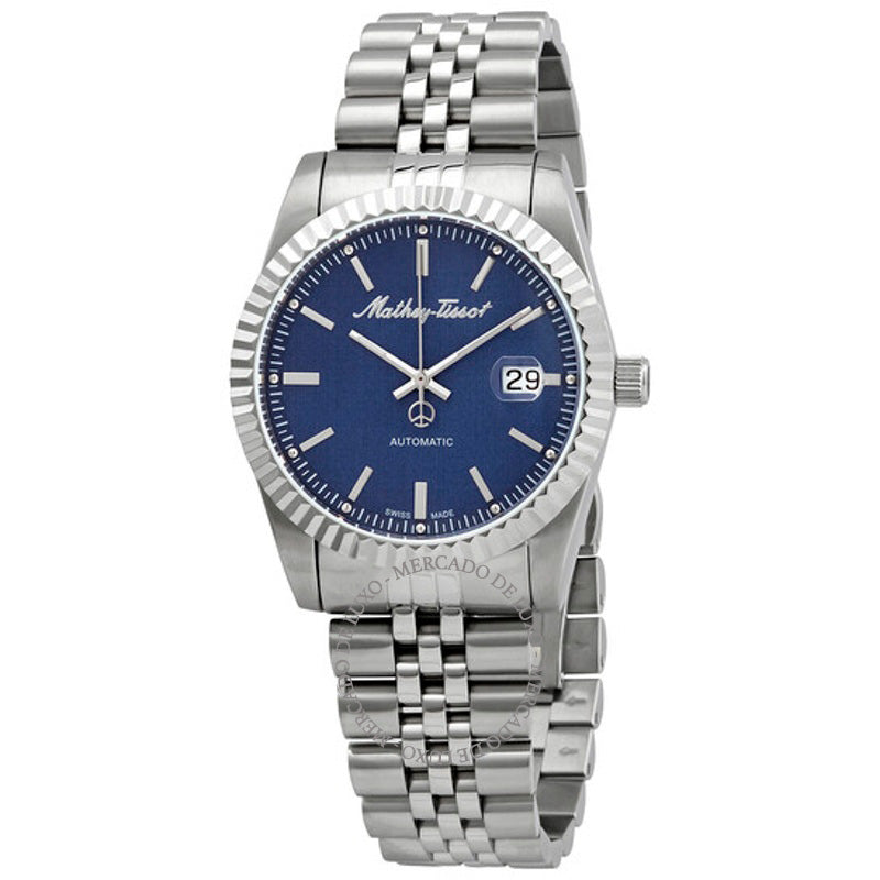 Relógio Mathy III Automático Mostrador Azul 42 mm - Mercado de Luxo - O Maior E-Commerce de Bens, Produtos e Serviços de Luxo do Brasil.
