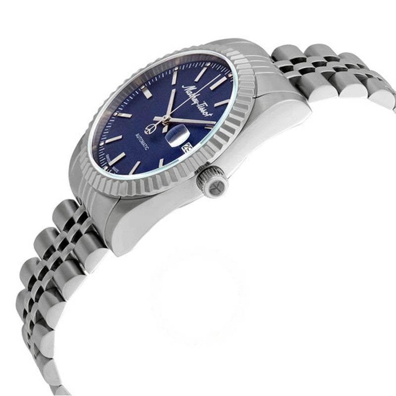 Relógio Mathy III Automático Mostrador Azul 42 mm - Mercado de Luxo - O Maior E-Commerce de Bens, Produtos e Serviços de Luxo do Brasil.
