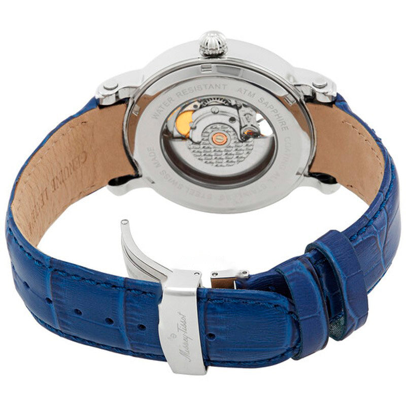 Relógio Esqueleto Automático Mostrador Azul 42 mm - Mercado de Luxo - O Maior E-Commerce de Bens, Produtos e Serviços de Luxo do Brasil.