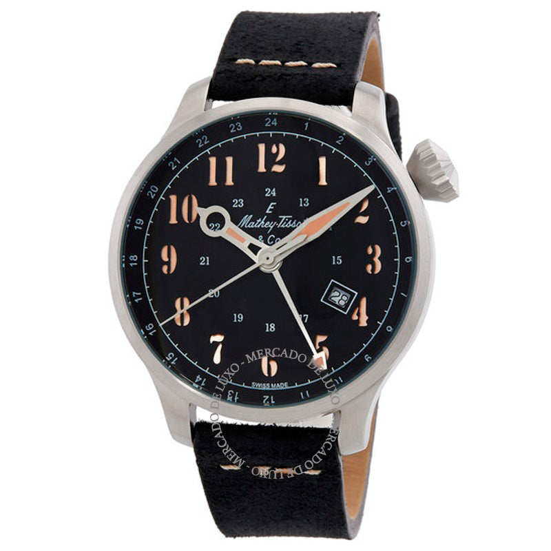 Relógio GMT 293 Mostrador Preto Automático 44 mm - Mercado de Luxo - O Maior E-Commerce de Bens, Produtos e Serviços de Luxo do Brasil.