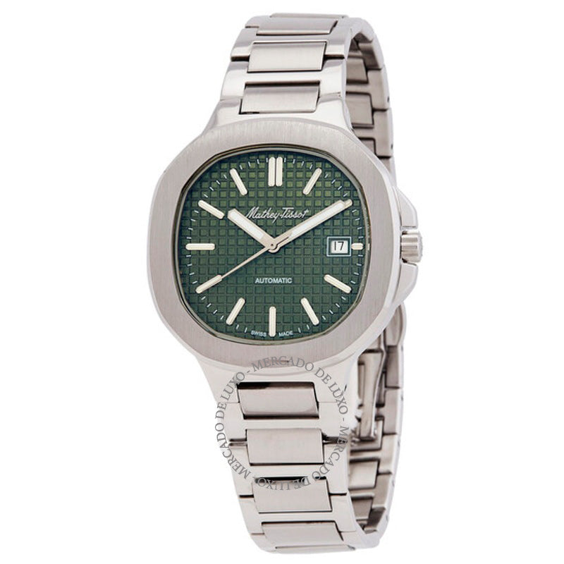 Relógio Evasion Automático Mostrador Verde 42 mm - Mercado de Luxo - O Maior E-Commerce de Bens, Produtos e Serviços de Luxo do Brasil.