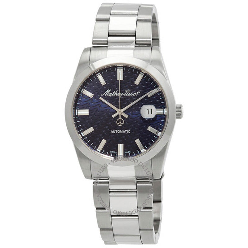 Relógio Mathy I Automático Mostrador Azul 42 mm - Mercado de Luxo - O Maior E-Commerce de Bens, Produtos e Serviços de Luxo do Brasil.