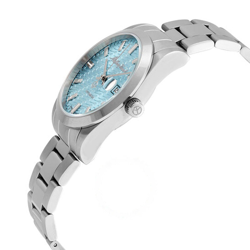 Relógio Mathy I Automático Mostrador Azul 42 mm - Mercado de Luxo - O Maior E-Commerce de Bens, Produtos e Serviços de Luxo do Brasil.