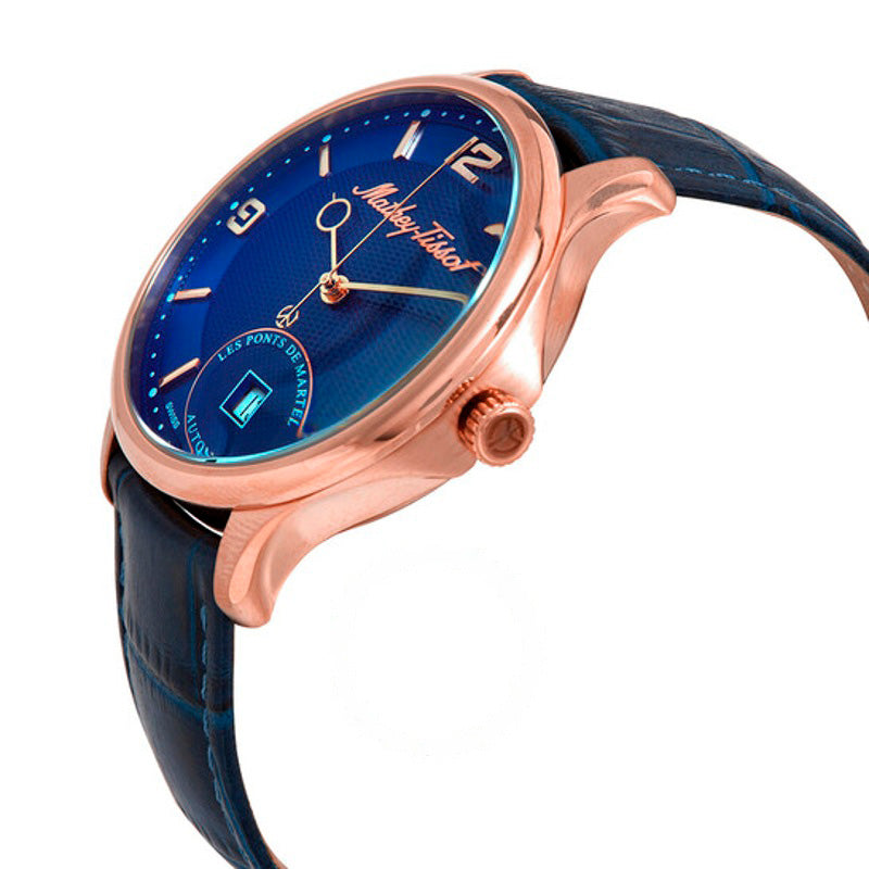 Relógio Edmond Automático Mostrador Azul 42 mm - Mercado de Luxo - O Maior E-Commerce de Bens, Produtos e Serviços de Luxo do Brasil.