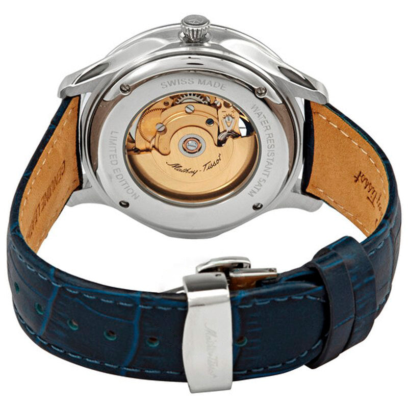 Relógio Edmond Automático Mostrador Azul 42 mm - Mercado de Luxo - O Maior E-Commerce de Bens, Produtos e Serviços de Luxo do Brasil.