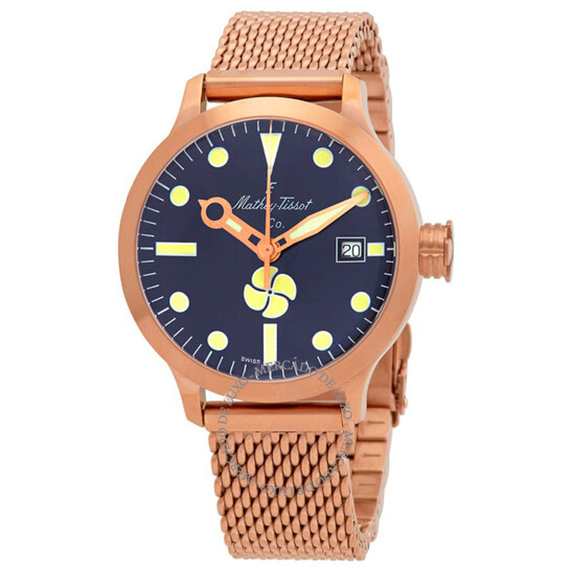 Relógio Elica Automático Mostrador Azul 43 mm - Mercado de Luxo - O Maior E-Commerce de Bens, Produtos e Serviços de Luxo do Brasil.