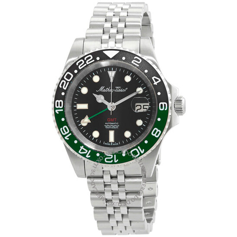 Relógio GMT Automático Mostrador Preto 42 mm - Mercado de Luxo - O Maior E-Commerce de Bens, Produtos e Serviços de Luxo do Brasil.