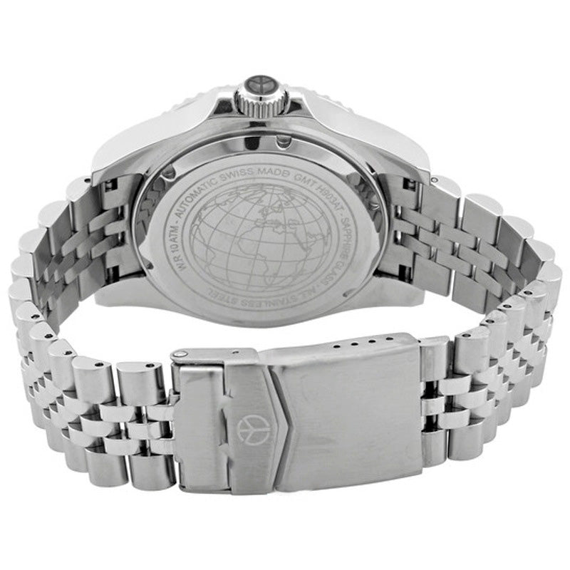 Relógio GMT Automático Mostrador Preto 42 mm - Mercado de Luxo - O Maior E-Commerce de Bens, Produtos e Serviços de Luxo do Brasil.