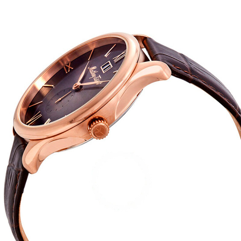 Relógio Mostrador marrom de quartzo Edmond 42 mm - Mercado de Luxo - O Maior E-Commerce de Bens, Produtos e Serviços de Luxo do Brasil.