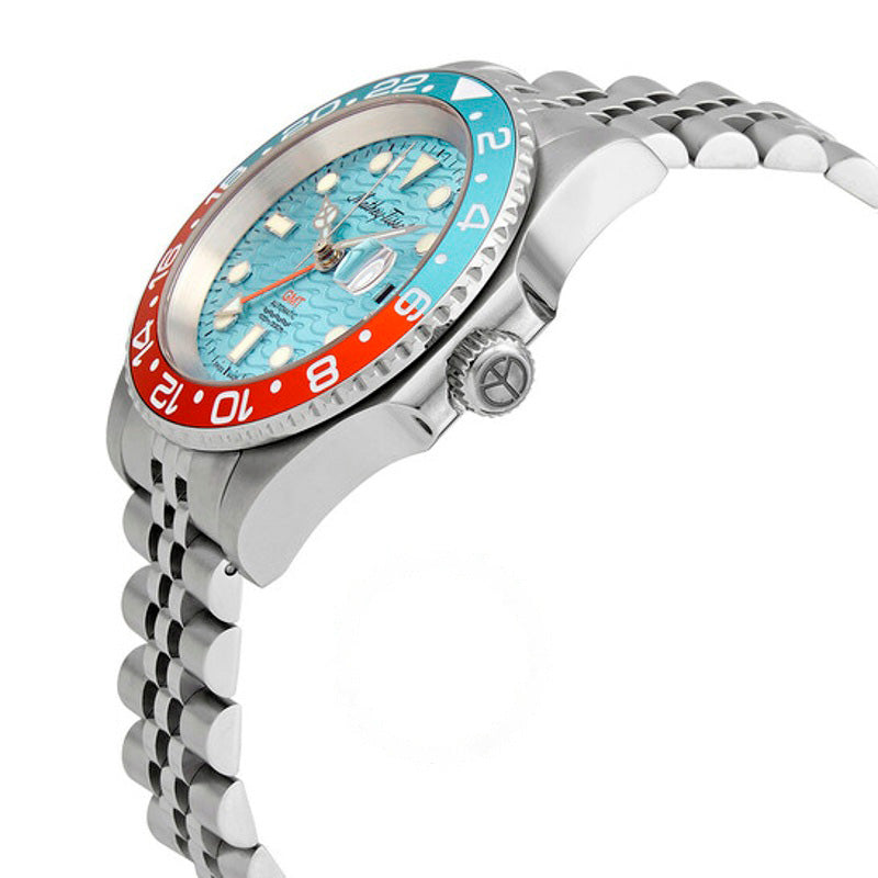 Relógio GMT Automático Mostrador Azul  - Mercado de Luxo - O Maior E-Commerce de Bens, Produtos e Serviços de Luxo do Brasil.