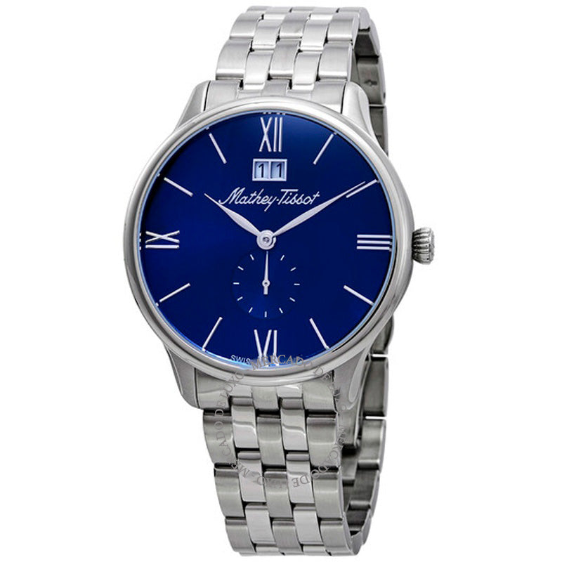 Relógio Edmond Metal Mostrador Azul 42 mm - Mercado de Luxo - O Maior E-Commerce de Bens, Produtos e Serviços de Luxo do Brasil.