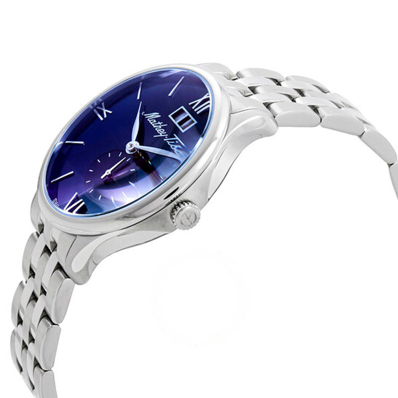 Relógio Edmond Metal Mostrador Azul 42 mm - Mercado de Luxo - O Maior E-Commerce de Bens, Produtos e Serviços de Luxo do Brasil.