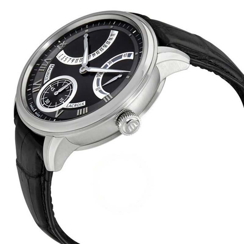Relógio MasterPiece Mostrador Preto 46 mm - Mercado de Luxo - O Maior E-Commerce de Bens, Produtos e Serviços de Luxo do Brasil.
