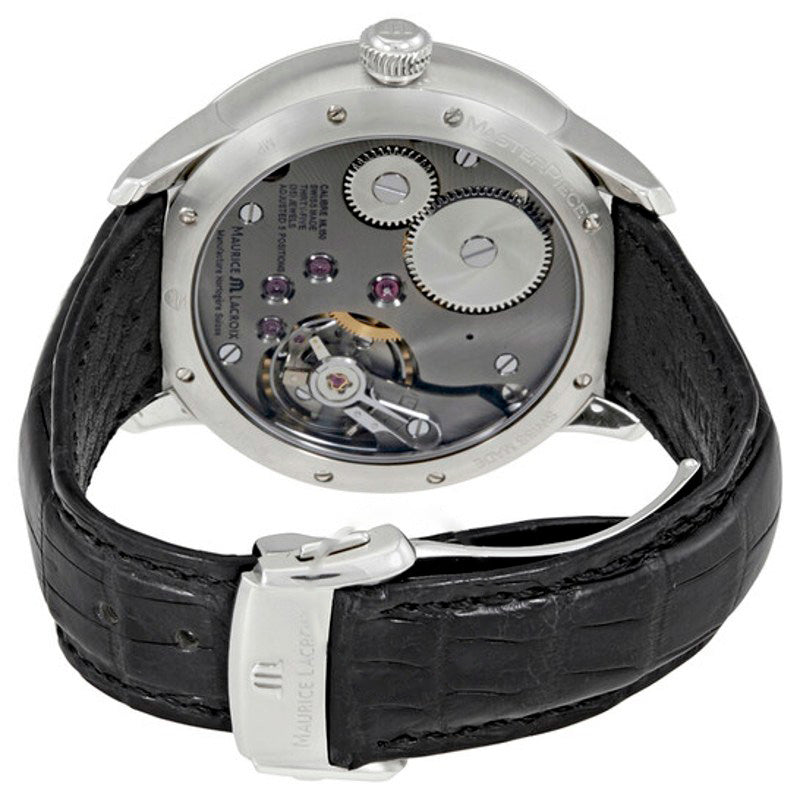 Relógio MasterPiece Mostrador Preto 46 mm - Mercado de Luxo - O Maior E-Commerce de Bens, Produtos e Serviços de Luxo do Brasil.