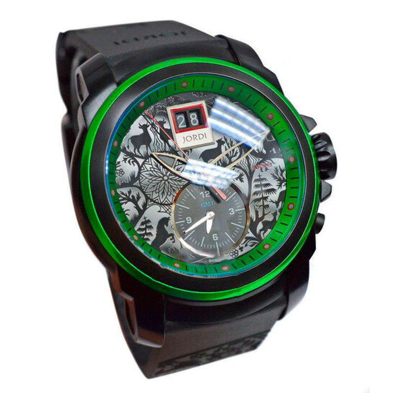 Relógio Mega Icon Spicy Quartz Mostrador Preto 45 mm - Mercado de Luxo - O Maior E-Commerce de Bens, Produtos e Serviços de Luxo do Brasil.