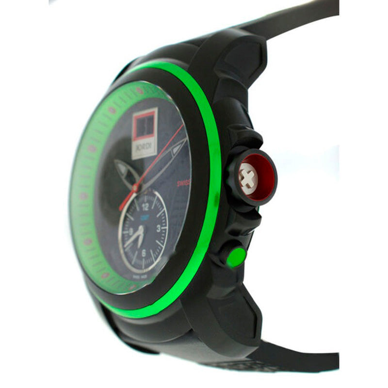 Relógio Mega Icon Spicy Quartz Mostrador Preto 45 mm - Mercado de Luxo - O Maior E-Commerce de Bens, Produtos e Serviços de Luxo do Brasil.